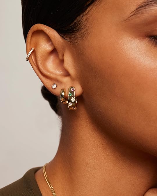 Colorwave Hoop Earrings | Gold