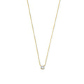 Cléa Moissanite Stone Necklace | Gold